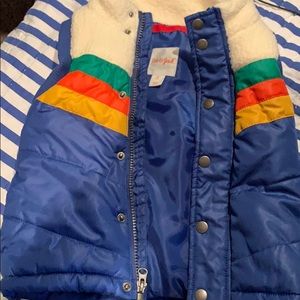 Color block 3t boys winter vest